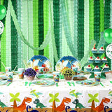 12pcs Four Leaf Clover Garland 120ft Green Streamer for St. Patrick's Party