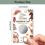 50 Pack Western Theme Scratch Off, Cowgirl Birthday Scratch Cards For Birthday Party Lottery Group Game Party Raffle Tickets Shower Activity, Western Cowgirl Truth Or Dare Bachelorette Game