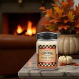 Candleberry Candles | Strong Fragrances For Home | Hand Poured In The Usa | Highly Scented & Long Lasting | Large Jar | Autumn Scented Collection (Pumpkin Biscotti)