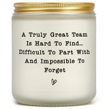 Leaving Job Gifts For Coworkers, Coworker Appreciation, Women Men Team Gift, Lavender Scented Candle, Goodbye Gift For Boss Coach Nurse, Thank You, Farewell, Going Away, Retirement Gifts