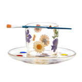 Painter'S Cup & Palette Set For Painting Lovers - Round Paint Tray, & Palette With Water Cup & Clever Cutout For Brush For Artists & Painters, Painter Gift For Mothers Day, Her