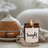 Tonight Not Tonight Double-Sided Candle (1 Pcs), Bridal Shower & Bachelorette Gift, Scented Candle For Bedroom