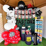 Fast One Birthday Party Decoration Fast One Cake Topper Fast One Ballo
