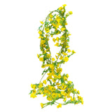 2 Strands Yellow Daisy Garland 13 Ft Artificial Flower Garland Hanging Daisy String, 1.6 Inch Flower