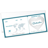 Blue Boarding Pass Gift Ticket, Boarding Pass, Airline Tickets Scratch Off Travel Tickets With Envelopes, Scratch & Reveal Surprise Ticket For Valentine'S Day, Birthday, Girlfriends/001(1 Set Diy)