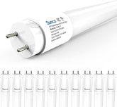 10 Pack 4FT T8 LED Bulbs 20W 2400LM 5000K Type A B Fluorescent Tube Replacement
