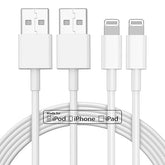 2 Pack Apple MFi Certified 10FT iPhone Charger Cable Lightning to USB Fast Charging Cord for iPhone 14 13 12 11 iPad