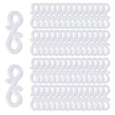 100 Pcs Christmas Light Clips, Gutter Hanger Hooks Outdoor Holiday Light Clips S Clips For Christmas Indoor Outdoor Decoration String Lights, Rope Lights, Weatherproof Outdoor Mini Lights Clips