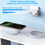 Magnetic Wireless Charger For Iphone 16 15,2Pack 6Ft 15W Apple Fast Mag-Safe Charger,With Usb C Fast Charging Block Adapter For Iphone 16/16 Pro/Pro Max/15/14/13/12/Plus/Pro/Pro Max,Airpods 3/2/Pro 2