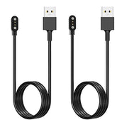 2 Pack 3.3FT Magnetic Smart Watch Charger USB Charging Cable for Letsfit Willful YAMAY ID205L ID205U