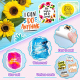 800Pcs Inspirational Quote Stickers For Envelope Seal, Thank You Card Christmas Card, Gift Box, 40Sheets Motivational Stickers For Encouraging Kids, Teens, Friends, Teachers, Affirmation Sticker