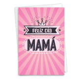 Funny Spanish Mother'S Day Greeting Card With 5 X 7 Inch Envelope For Women (1 Card) Mom Spanish Mom'S Day C8396Mdg-Sl