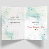 Husband Valentines Day Card, Funny Valentines Cards Gifts For Husband From Wife-8X5.3 Inches, Double-Sided