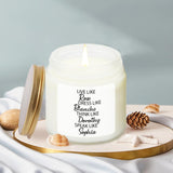Golden Girls Gifts For Women Scented Candle Lavender - Funny Birthday Gifts For Friends Girls Sisters - Christmas Gift For Friends - Golden Girl Merchandise Gift - Soy Candle 4Oz
