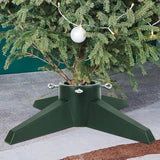 Christmas Tree Stand, Xmas Tree Base Stand, Christmas Tree Holder For Real Trees, Fits Up To 8Ft Real And Artificial Trees, Green