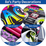 80'S Party Decorations Back To The 80S Party Backdrop Banner With Inflatable Radio Boombox And Mobile Phone Latex Balloons For 80S Hip Hop Themed Birthday Photo Booth Background Party Supplies
