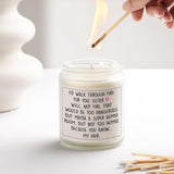 Funny Sister Gifts, Sister Birthday Gifts Ideas- Handmade Lavender Natural Soy Wax Candle- Sisters Gift From Sister Brother For Birthday, Mothers Day, Graduation, Christmas, Sis Candle(7Oz)