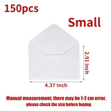 200 Sets Mini Valentines Day Blank Cards With Small Valentines Day Envelopes Red And Pink Gift Card Wedding Invitation Envelopes For Valentines Day Mother'S Day Business Cards 4 X 2.9 Inch