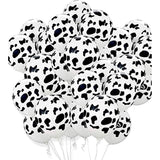 25 Pcs Cow Balloons Funny Cow Print Balloons For Cowboy Party Western Cowboy Theme Birthday Party Favor Supplies Decorations