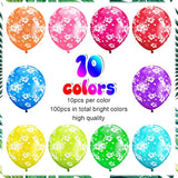 14Pcs Daisy Foil Balloons – White Flower Decor for Groovy, Baby Shower & Birthday Parties