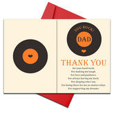 Valentine Day Card For Dad From Daughter Son Kids Wife, Birthday Cards Vintage Card For Dad With Envelopes
