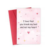 Funny Love Greeting Card, Humorous Anniversary Card For Him Or Her, Valentine'S Day & Birthday Gift For Husband, Wife, Boyfriend, Girlfriend