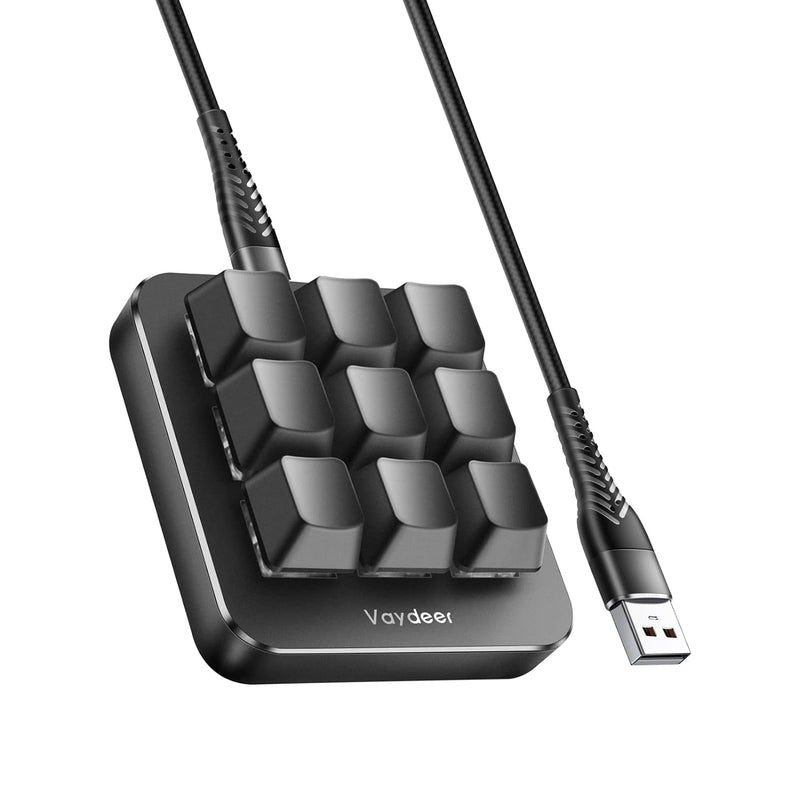 One-Handed Mechanical Keyboard Support Nkro, Hotkeys, One-Click Start,9 Fully