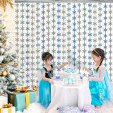 Christmas Tinsel Foil Fringe Curtains for Frozen Birthday Party Decorations
