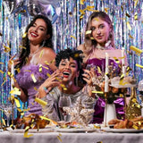 5Pc Gold Confetti Cannons 12Inch Party Poppers for Weddings Birthdays