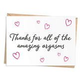 Funny Birthday, Anniversary, Or Valentine'S Day Card - Naughty Card For Him Or Her