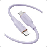 240W USB C to USB C Fast Charging Cable 6FT Purple for iPhone 17 16 15 MacBook iPad