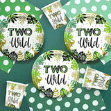 Two Wild Safari Birthday Party Set: Jungle Theme, 2nd Birthday Decor