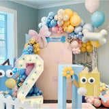 Blue Dog Balloon Garland Kit: Puppy Party Decor, Baby Shower