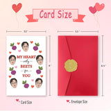 Funny The Office Valentines Day Gifts For Him,Happy Valentine'S Day Cards For Husband,Unique Valentines Day Card For Boyfriend