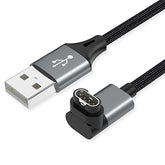 2 Pack 3.3FT Garmin Watch Charger L Shape USB Charging Cable for Fenix Forerunner Venu Instinct Vivoactive