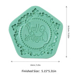 Christmas Fondant Molds Set,Christmas Reindeer Chocolate Candy Mold Holly Leaves Sugar Craft Molud For Baking Cake Decorations?Christmas Wreath?