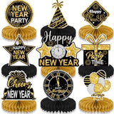 2026 New Year Party Table Centerpieces 9-Piece Set for Party Decorations