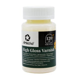 High Gloss Varnish 4Oz / 120Ml For Air Dry Clay, Acrylic Painting, Wood, Canvas