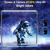 2-Pack Privacy Screen & 2-Pack Back Glass + 2-Pack Camera Protector for Pixel 9 Pro Fold, Case Friendly