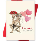 Humorous Valentine'S Day Card For Wife Girlfriend, Funny Valentines Gifts For Women Heryou Are My Precious Card