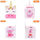 Valentines Boxes For Kids Valentine Box Cards Classroom Mailbox Boys Girls Gifts Exchange & Greeting Valentines Cards For Kids Classroom (1 Mailbox, 32 Valentine Cards, 1 Teacher Card? (Style 2)