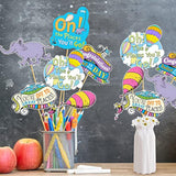 Oh The Places You'Ll Go Decorations 24Pcs Oh The Places You'Ll Go Cent