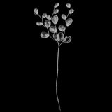 Artificial Flower Bouquet 50Pcs White Plastic Artificial Flower Stem With Crystal Acrylic Bead Drop For Wedding Party Home Decor 15Cm Crystal Bud Branches