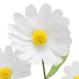 Giant Flowers For Decoration,Large Daisy Flowers Artificial,Big Paper Flower For Wedding,Birthday Party,Garden,Office,Home,Shop Window Display(White)