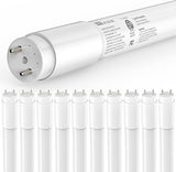 10 Pack 4FT T8 LED Bulbs Type A B 14W 2450LM 4000K Neutral White Fluorescent Replacement