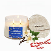 Christmas Candles- 8.8 Oz |Vanilla, Cashmere Scented Winter Candles For Home, Women, Gifts For Her |Soy, Non Toxic, Holiday Candle With 30 Hrs Burntime For Aromatherapy, Christmas Gifts