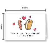 Naughty Valentine'S Day Card, Cheeky Sexy Love Card For Him Her, Sweet Anniversary Card