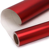 Red Metallic Wrapping Paper Matte Red Solid Color Paper Perfect For Birthday Christmas Baby Shower Wedding Valentine'S Day- 17Inch X 394Inch(33Feet)