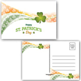 Stonehouse Collection | Assorted St. Patrick's Day Postcards | 4 x 6 Inch Happy St. Patrick's Day Postcard Set | 40 Postcards | 4 Different St. Patricks Day Designs (Assorted)
