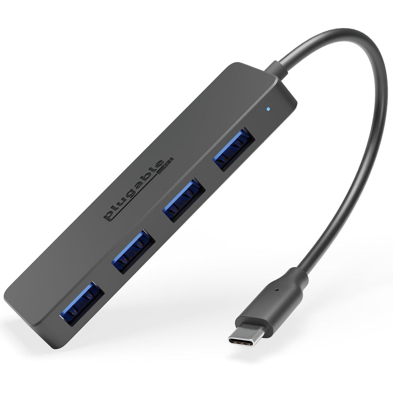 Usb C To Usb Adapter Hub, 4 Port Usb 3.0 Hub, Usb Splitter For Laptop, Compati